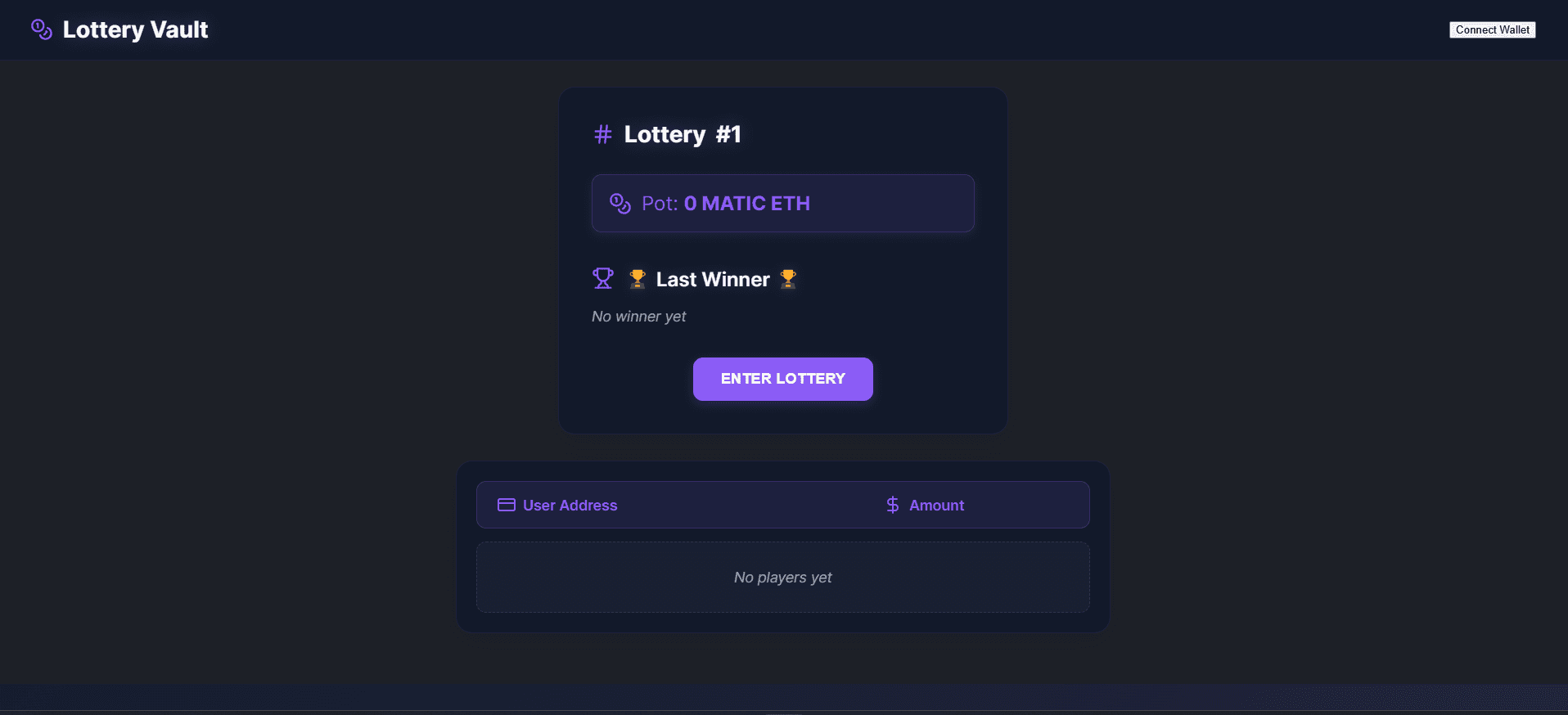 LotteryVault